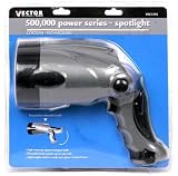Vector 500,000 Candle Power Series Cordless Rechargeable Spotlight