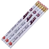 MLB New York Mets 6-Pack Team Logo Pencil Set