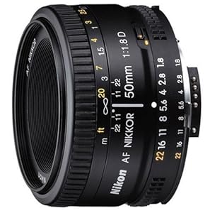 Nikon 50mm f/1.8D AF Nikkor Lens for Nikon Digital SLR Cameras