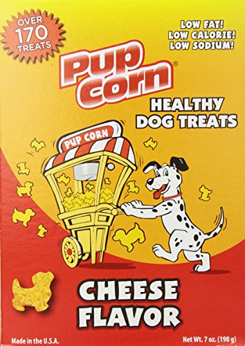 SUNSHINE MILLS Pup Corn Cheese Flavored Dog Treat,7-Ounce