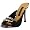 Beverly Feldman Women's Amore Slide,Black Patent,8 M US
