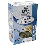 Eden Organic Pasta Ribbons, Spinach, 6-Count, 8-Ounce  Package (Pack of 2)