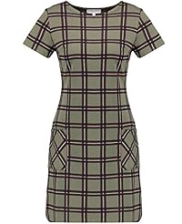 Checkered Print Bodycon Dress 