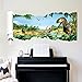 ZOOARTS Jurassic World Dinosaur Scroll Wall Decals Sticker for Kids' Room Decor