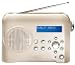 Dualit 90202 DAB Lite Radio Cream