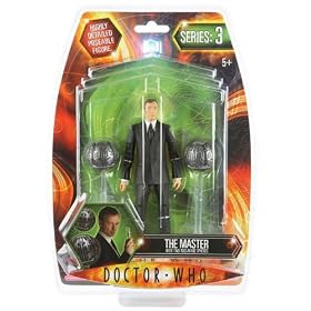 DOCTOR WHO 5" FIGURE THE MASTER WITH TWO TOCLAFANE SPHERES