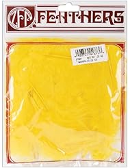 Art and Craft Supply: Marabou Feathers .25 Ounces-Yellow - Notions - In Network