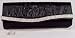 Starlite-Bridal, Evening, Dress Clutch Black Clutch Bag-Purse with Magnetic Fastening and Shoulder Chain - PRS25806