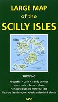 Large Map of the Scilly Isles