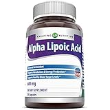 Amazing Nutrition Alpha Lipoic Acid 600 Mg 120 Capsules - High Potency - Powerful Antioxidant - 3rd Party Tested :: Certified Full Strength