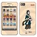 Diabloskinz Vinyl Adhesive Skin/Decal/Sticker for the Blackberry Z10 - Naruto Haku