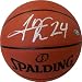 Tyrus Thomas Autographed/Signed Leather Chicago Bulls Basketball
