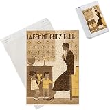 Photo Jigsaw Puzzle of Two little children give their mother a large Easter egg from Mary Evans
