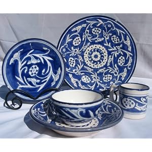 Le Souk Ceramique ~ Garland ~ 20 Piece Place Setting ~ Service for 4 by Le Souk Ceramique