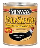 UPC 027426613959 product image for Minwax 61395 Satin Polyshades Black, Quart | upcitemdb.com