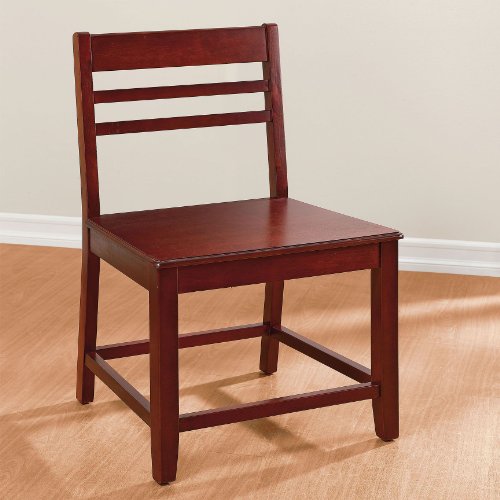 Brylane Home XL Secretary Chair (CHERRY,0)
