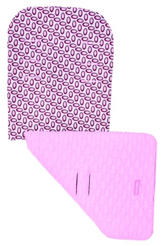Maclaren  AOX11272 - Buggy - Sitzauflage Yolkes - Silver/Powder Pink Preisvergleich