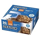 Detour Lower Sugar Chocolate Chip Caramel 85 gram, 3-Ounce Units (Pack of 12)