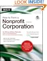 How to Form a Nonprofit Corporation (book w/ CD-Rom)