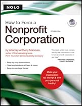 How to Form a Nonprofit Corporation (book w/ CD-Rom)