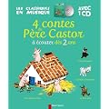 4 contes du P�re Castor � �couter d�s 2 ans (1CD audio)