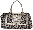 Guess Purse Handbag Jungle Cat Gold