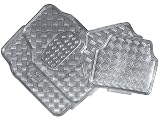 Produkt-Bild: Eufab 28003 Fu&szlig;matten-Set, 4-teilig, Kunststoff, Carbon Design, Trittschutz und Gummi R&uuml;cken