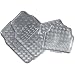 Eufab 28003 Fu�matten-Set, 4-teilig, Kunststoff, Carbon Design, Trittschutz und Gummi R�cken