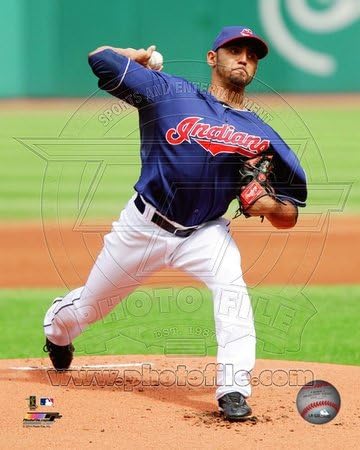 (8x10) Cleveland Indians Danny Salazar 2013 Action Glossy Photo Photograph