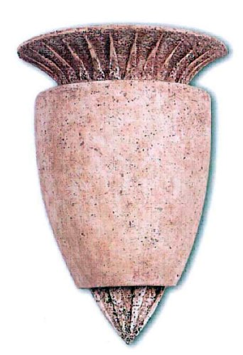 Checkolite 5607 Hydrocal One-Light Upward Wall Sconce, Stone