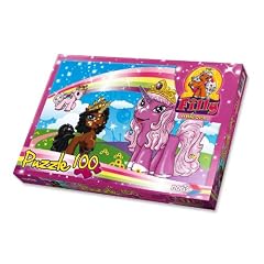 Noris-Spiele 606037371 - Filly Unicorn - Auf dem Weg, 100 Teile Puzzle
