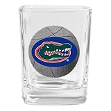 Florida Gators NCAA Basketball Square Shot Glass