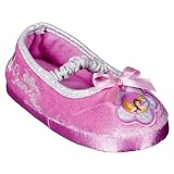 Toddler Girls' Disney Princess Ballerina Slippers - Pink