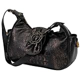 Faux Crocodile Handbag