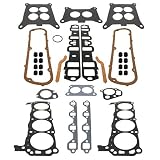 CYLINDER HEAD AND INTAKE MANIFOLD GASKET SET | GLM Part Number: 39700; Sierra Part... by GLM Products Inc.