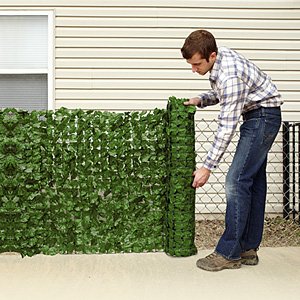 Faux Ivy Privacy Screen