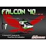 Exceed RC 2.4Ghz Falcon 40 -Channel Radio Remote Control RC Helicopter RTF Fixed Pitch - 100% Ready-to-Fly