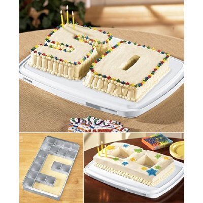 Alphabet Letter Number Custom Birthday Cake Baking Pan