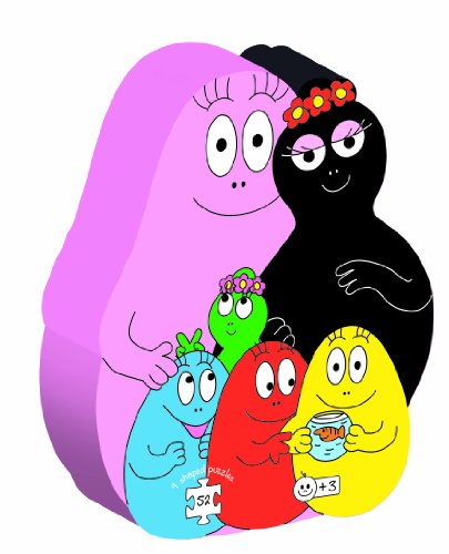 Dujardin - 62209 - 9 Puzzles Barbapapa Decoupes - 52 Pièces