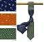 Silk Tie Xalitla in Orange
