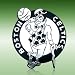 Boston Celtics Chrome Car Emblem
