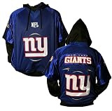 G-III New York Giants Royal Football Jersey Hoodie