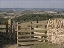 Jigsaw of Refurbished gate and dry stone wall on the Cotswold Way footpath from Robert Harding