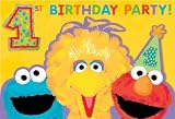 Sesame Street 1st - Invitations (20 count)