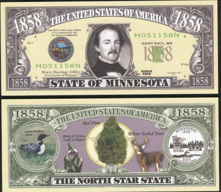 Set of 5 Bills-1837 Michigan State Bill