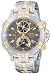 Seiko Men's Retrogade Chronograph Two-Tone Watch #SPC014