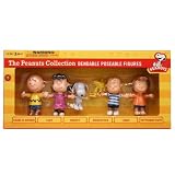 NJCroce Charlie Brown and The Peanuts Bendable Figures Set