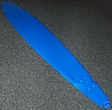 Blank Carve-One Longboard Skateboard Deck Blue
