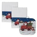 Truckin' with Santa 3-pc. Kitchen Textiles Set
