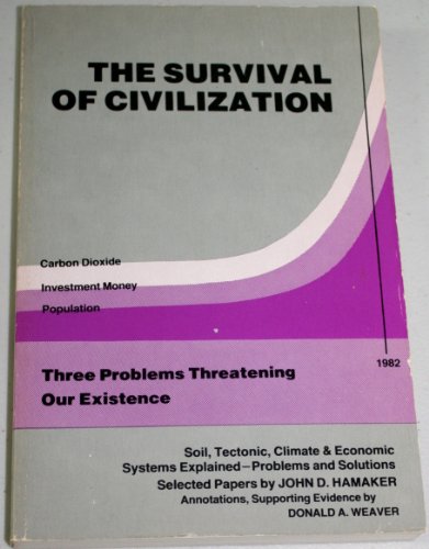 The Survival of Civilization Depends Upon Our Solving Three Problems: Carbon Dioxide, Investment Money and Population - Selected Papers of John D. Hamaker